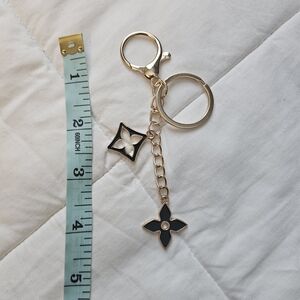 Black and Gold Keychain